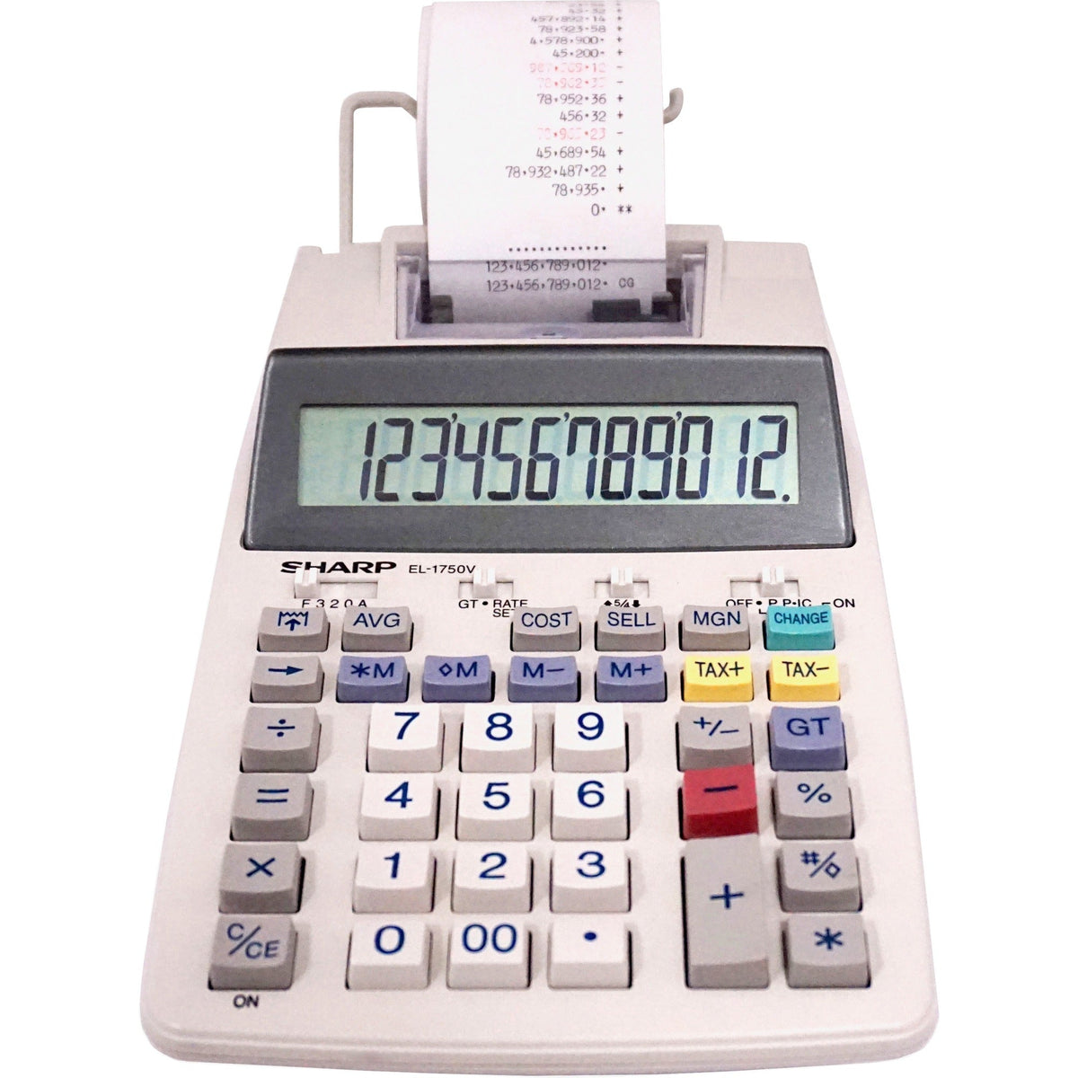 Sharp Calculators EL-1750V Printing Calculator - 2000
