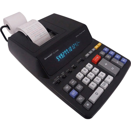 Sharp Calculators EL-2196BL 12-Digit Printing Calculator - Right