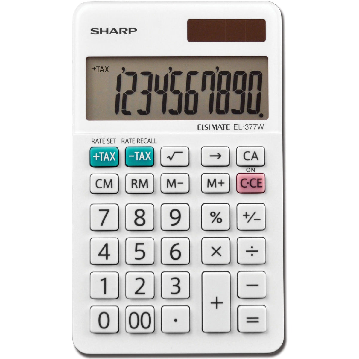 Sharp Calculators EL-377WB 10-Digit Professional Handheld Calculator - 2000
