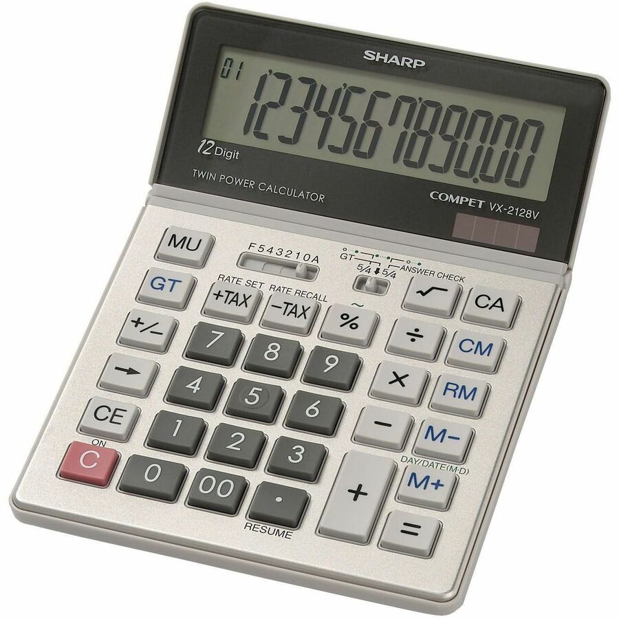 Sharp Calculators VX-2128V 12-Digit Commercial Desktop Calculator - Alternate-Image1
