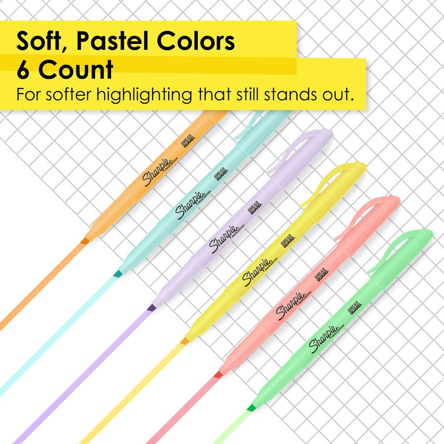Sharpie Accent Highlighters w/Smear Guard - Alternate-Image1