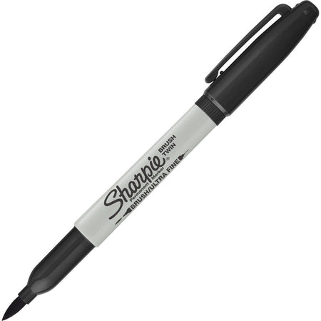 Sharpie Brush Twin Permanent Markers - Right