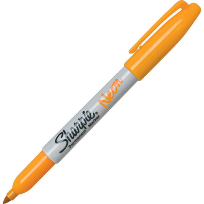 Sharpie Fine Neon Permanent Markers - 5 Vibrant Colors - & Dry-Erase
