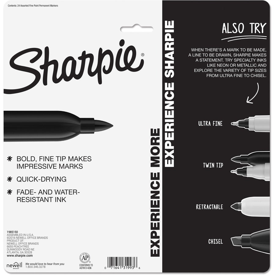 Sharpie Fine Point Permanent Marker - Rear