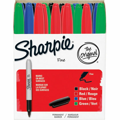 Sharpie Fine Point Permanent Markers - Assorted Ink - 36 Pack - & Dry-Erase