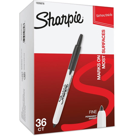 Sharpie Fine Point Retractable Markers - Rear