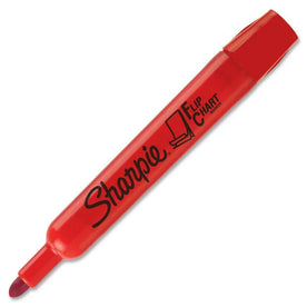 Sharpie Flip Chart Markers: Bullet Point Water-Based Ink - 4/Set - Markers & Dry-Erase