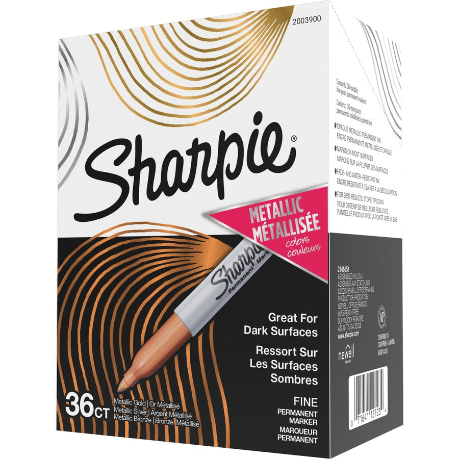 Sharpie Metallic Markers - Rear