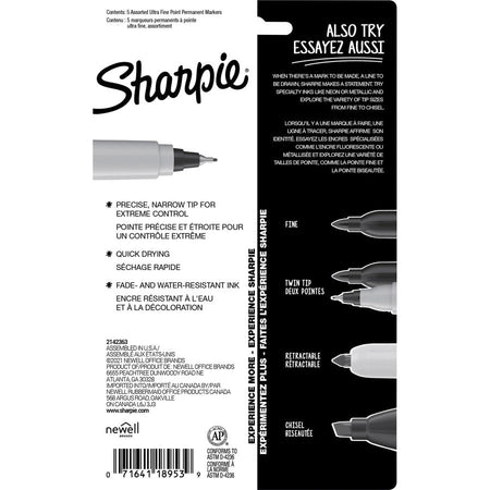 Sharpie Mystic Gems Permanent Markers - Rear