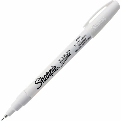 Sharpie Oil-Based Paint Marker - Extra Fine Point White Ink - Markers & Dry-Erase