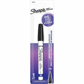 Sharpie Oil-Based Paint Marker - Fine Point - Black Ink - 1 Pack - Markers & Dry-Erase