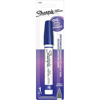 Sharpie Oil-Based Paint Marker in Blue - Medium Point - Metal Barrel - Markers & Dry-Erase