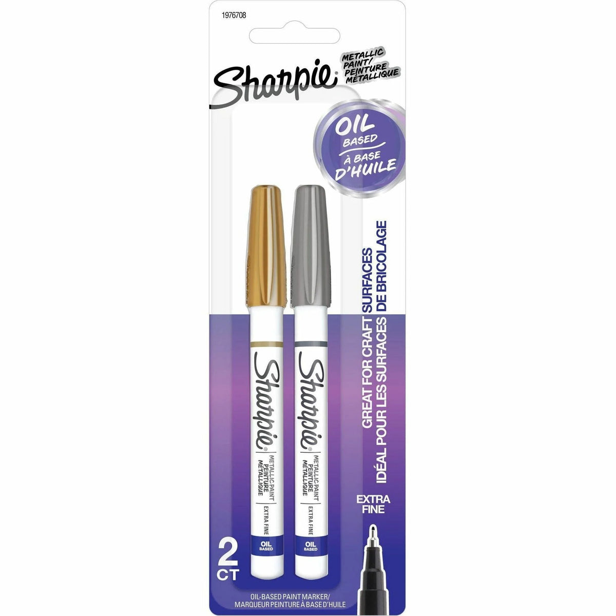 Sharpie Oil-Based Paint Markers - Extra Fine Point - Assorted Ink - 2 Pack - & Dry-Erase