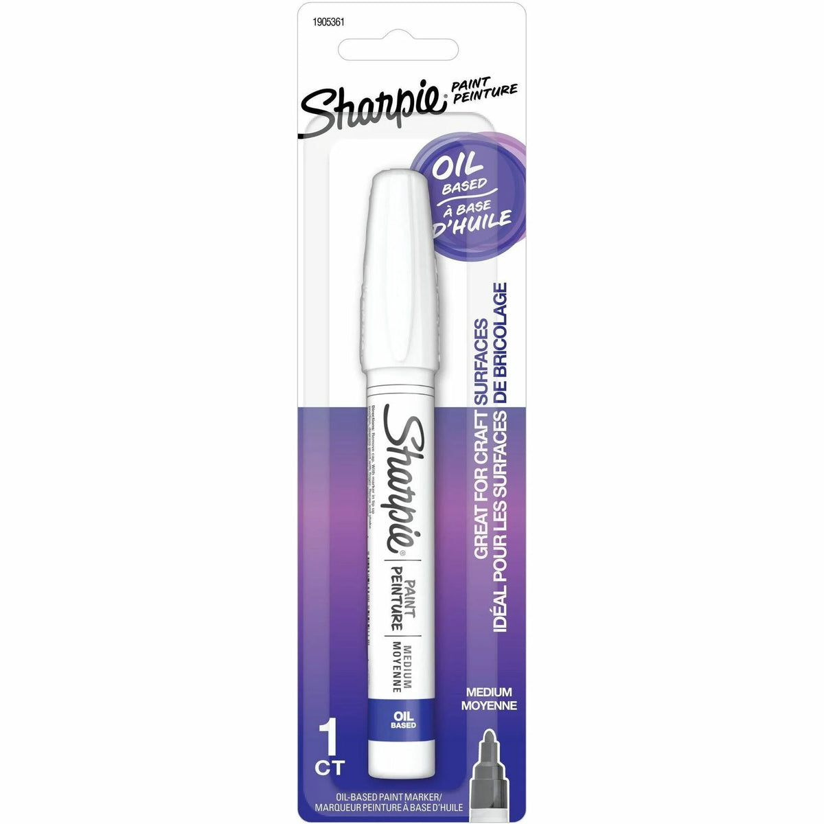 Sharpie Oil-Based Paint Markers - Medium Point - 1 Pack - & Dry-Erase