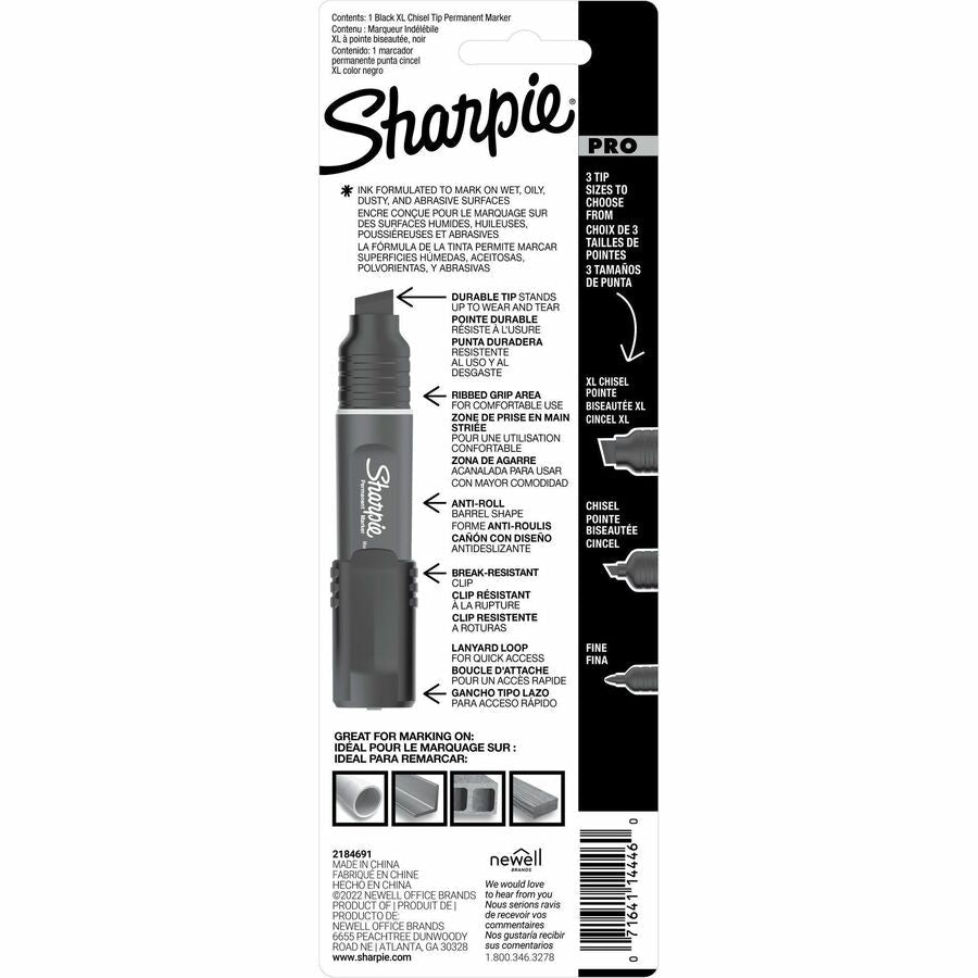 Sharpie PRO Permanent Markers - Rear