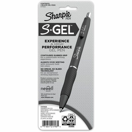 Sharpie S-Gel, Fashion Barrel, Medium Point (0.7mm) - Rear