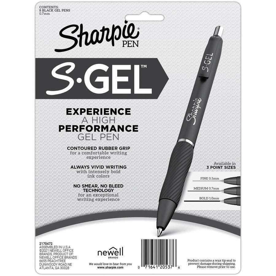 Sharpie S-Gel Pens - Rear