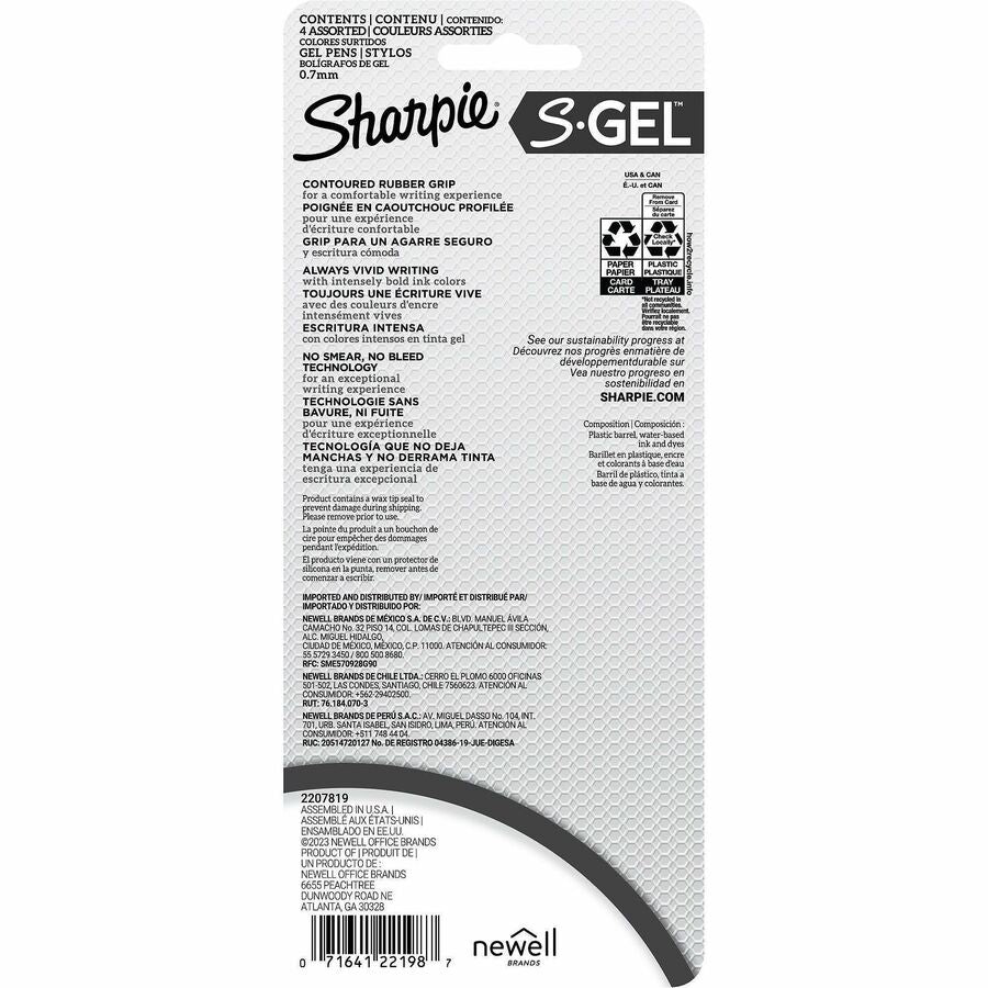 Sharpie S-Gel Pens - Rear