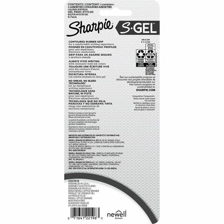 Sharpie S-Gel Pens - Rear