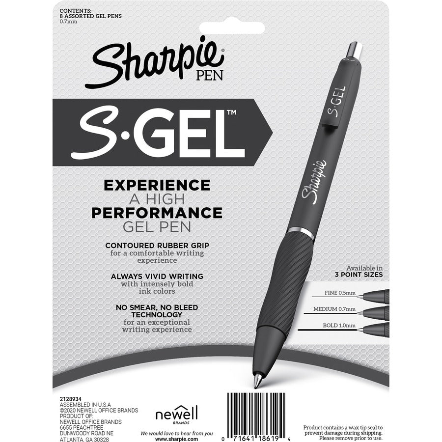 Sharpie S-Gel Pens - Rear