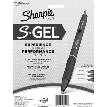 Sharpie S-Gel Pens - Rear