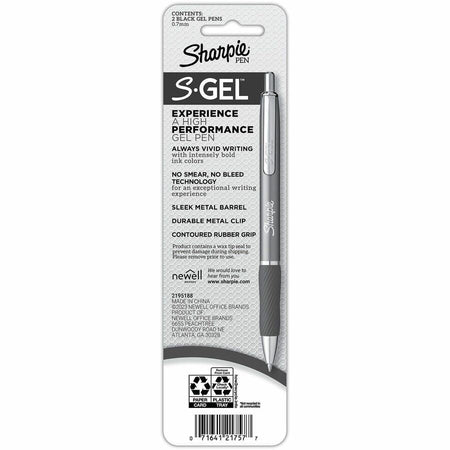 Sharpie S-Gel Pens - Rear