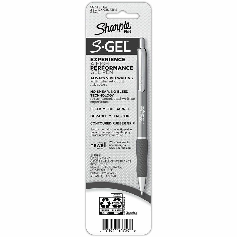Sharpie S-Gel Pens - Rear