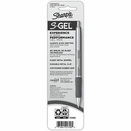 Sharpie S-Gel Pens - Rear