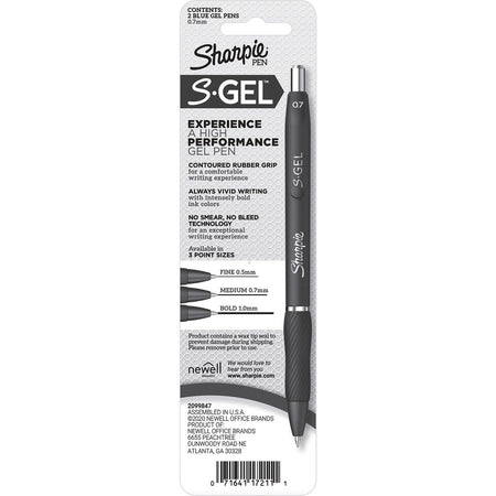 Sharpie S-Gel Pens - Rear