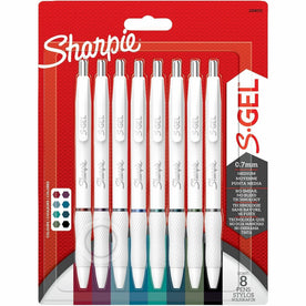 Sharpie S-Gel Pens: 0.7mm Assorted Ink Gel Pens - 8 Pack