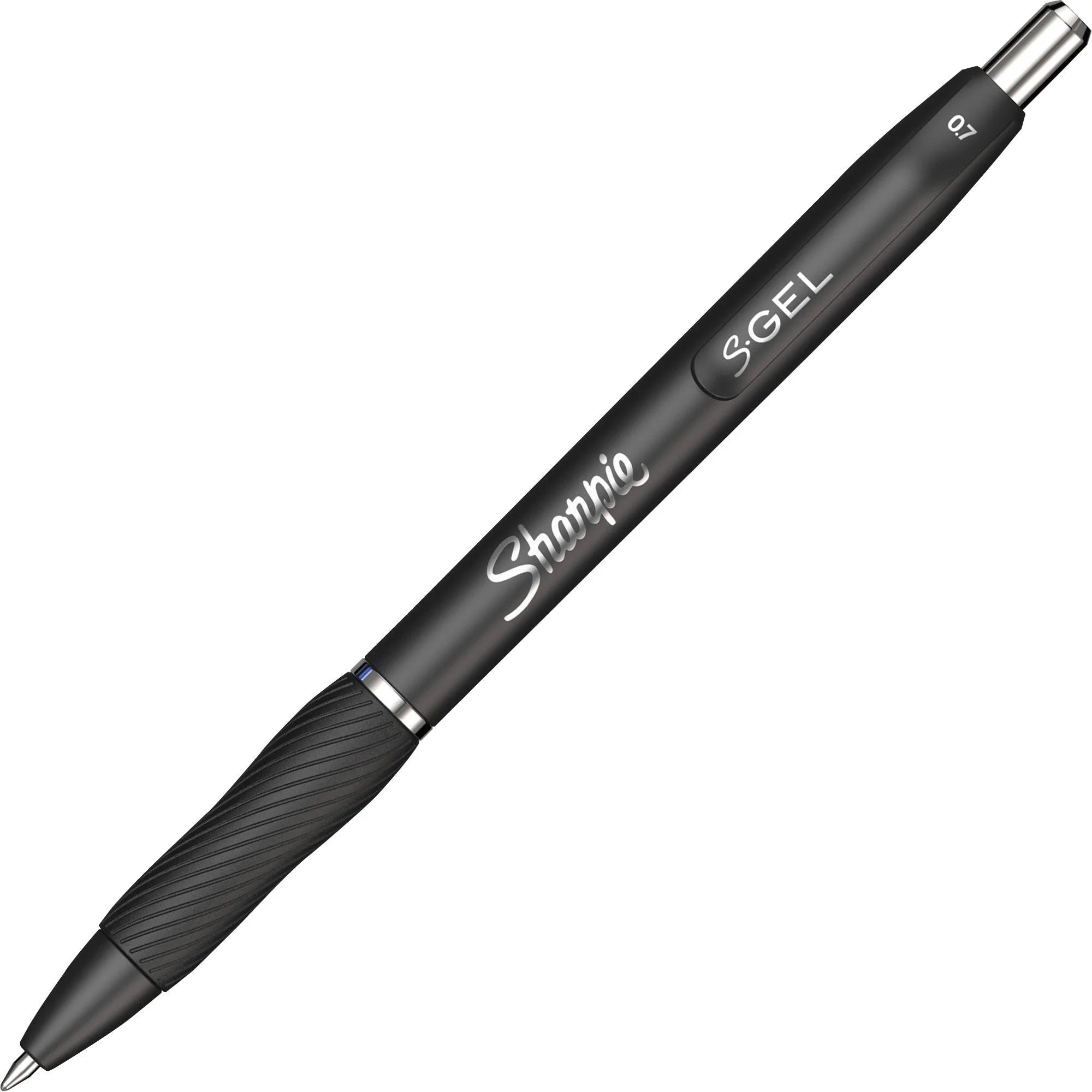 Sharpie S-Gel Pens: 0.7mm Retractable Black Gel Ink - 36/Box - Pens