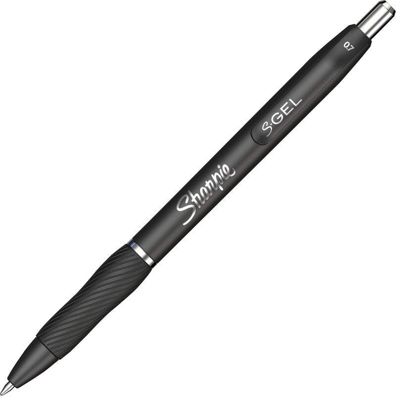 Sharpie S-Gel Pens: 0.7mm Retractable Black Gel Ink - 36/Box - Pens