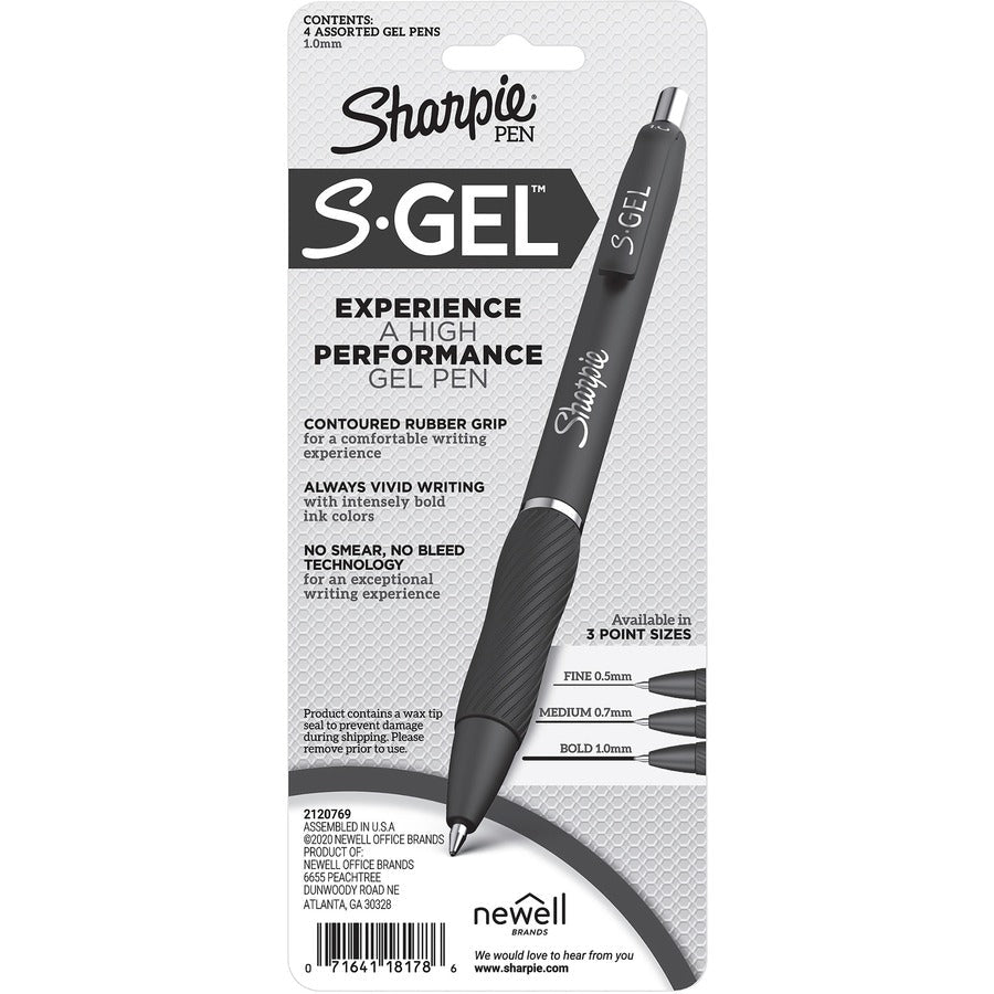 Sharpie S-Gel Pens - Rear