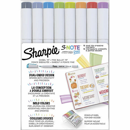 Sharpie S-Note Duo Dual-Tip Markers - Rear
