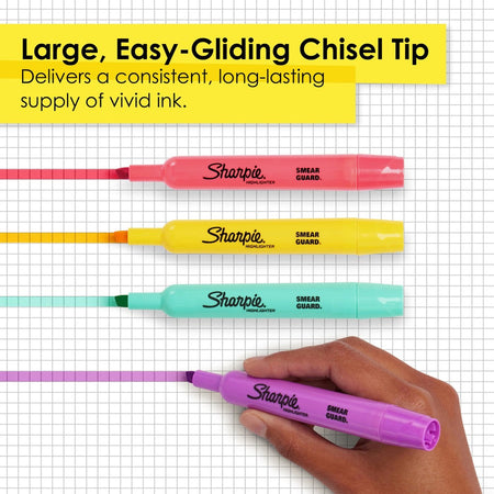 Sharpie SmearGuard Tank Style Highlighters - Alternate-Image2