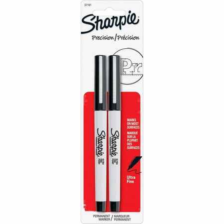 Sharpie Ultra Fine Point Permanent Marker - Black Ink - 2 Pack - Markers & Dry-Erase