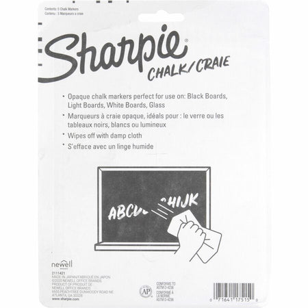 Sharpie Wet Erase Chalk Markers - Rear