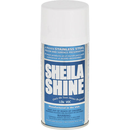 Sheila Shine Stainless Steel Polish - 10 fl oz - White - 1 Each - Specialty Cleaners