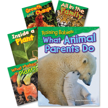 Shell Education 1st Grade Life Science Book Set - Printed for 1 - Learning Books & Activities