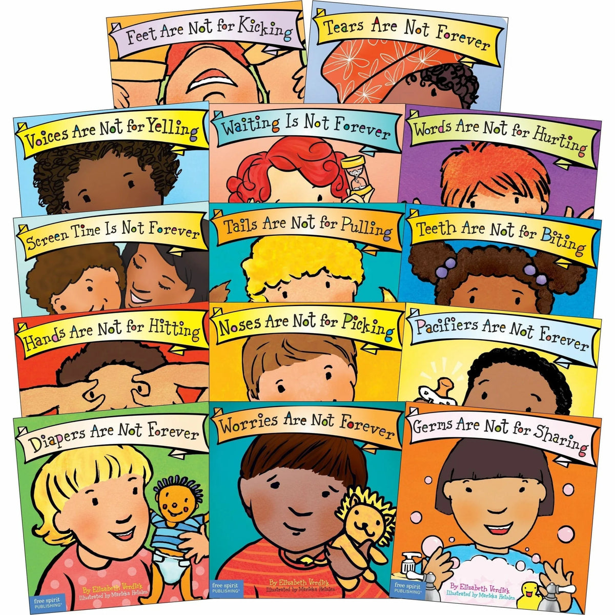 Shell Education Best Behavior Series 14-Book Set - Printed Board Books - Learning & Activities