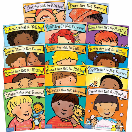Shell Education Best Behavior Series 14-Book Set - Printed Board Books - Learning & Activities