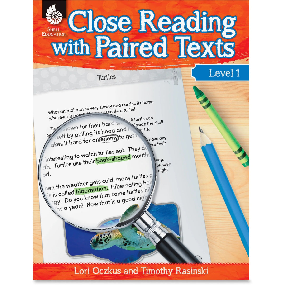 Shell Education Close Reading Level 1 Guide by Oczkus & Rasinski - Reference Books
