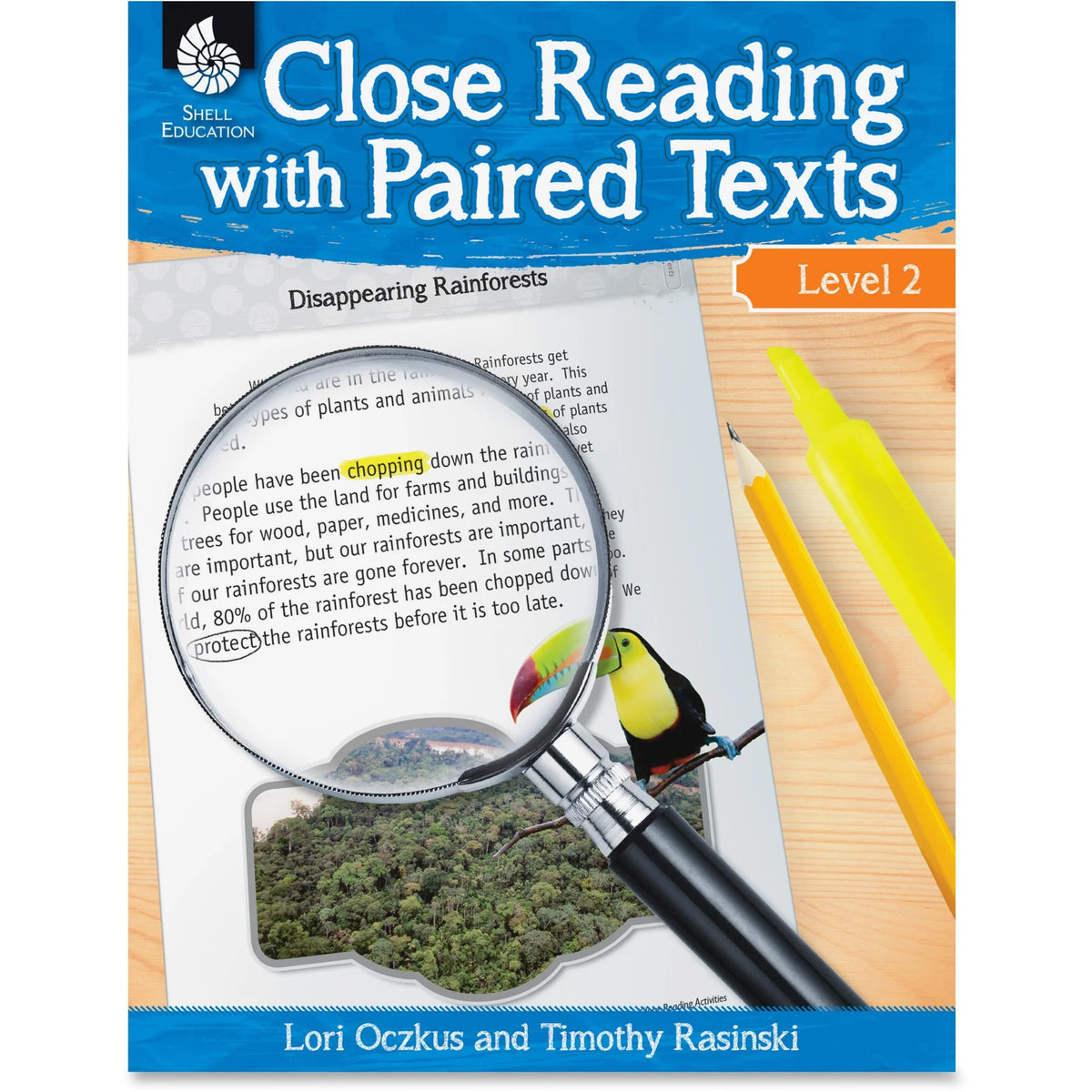 Shell Education Close Reading Level 2 Guide by Oczkus & Rasinski - Reference Books