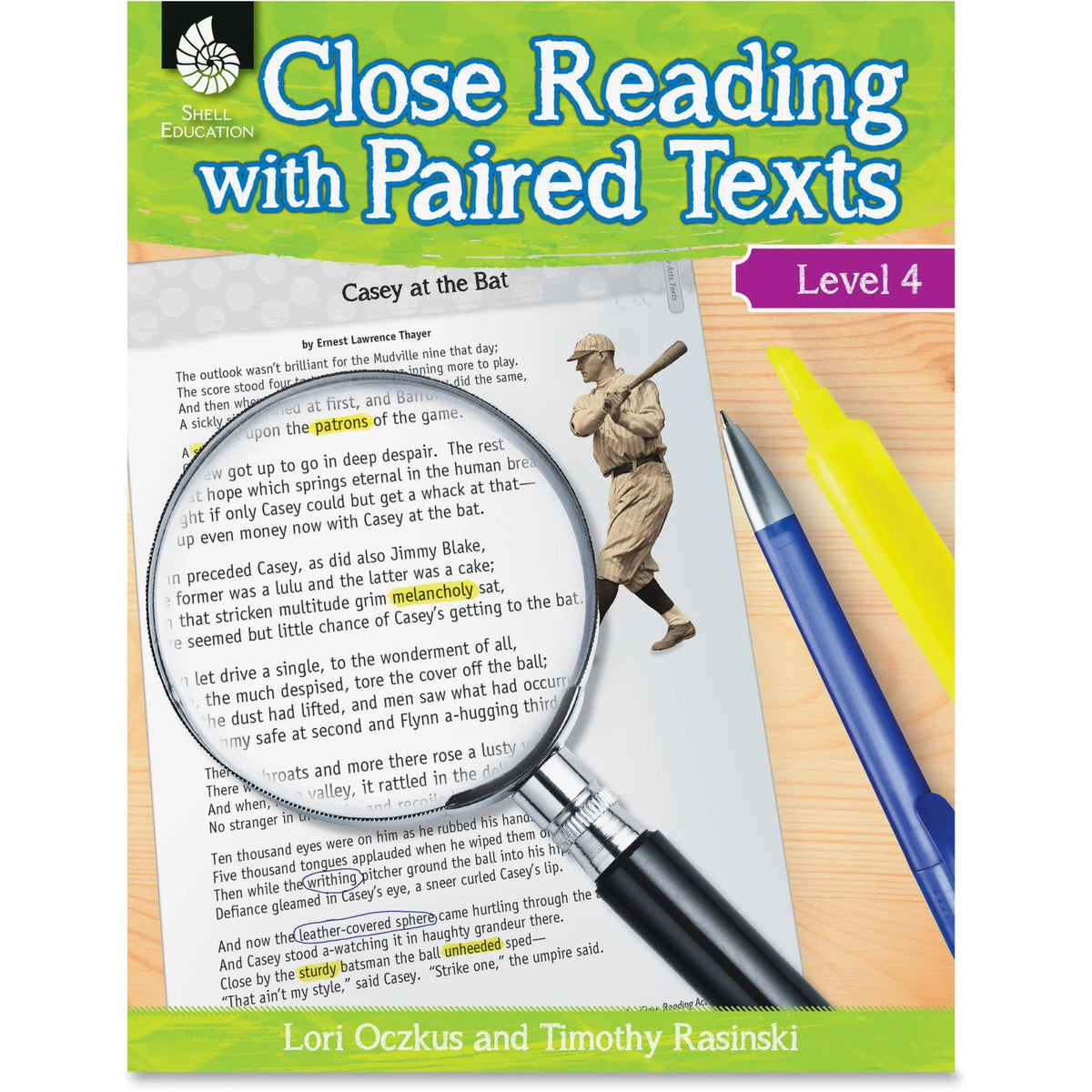 Shell Education Close Reading Level 4 Guide by Oczkus & Rasinski - Reference Books