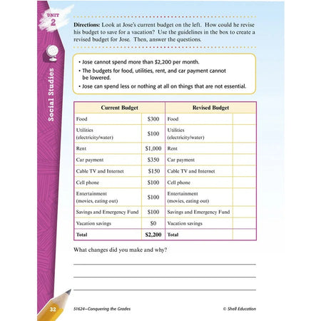 Shell Education Conquering Fifth Grade 4-Book Set - 4-5 Printed Book - Learning Books & Activities