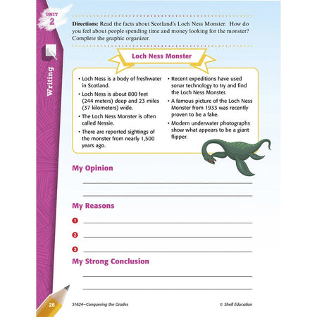 Shell Education Conquering Fifth Grade 4-book Set Printed Book - Alternate-Image4