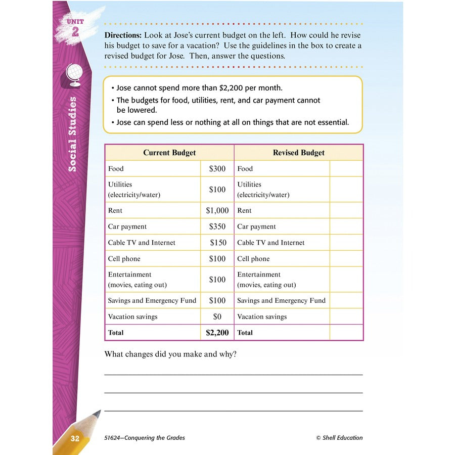 Shell Education Conquering Fifth Grade 4-book Set Printed Book - Alternate-Image3