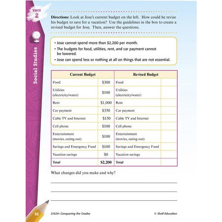 Shell Education Conquering Fifth Grade 4-book Set Printed Book - Alternate-Image3