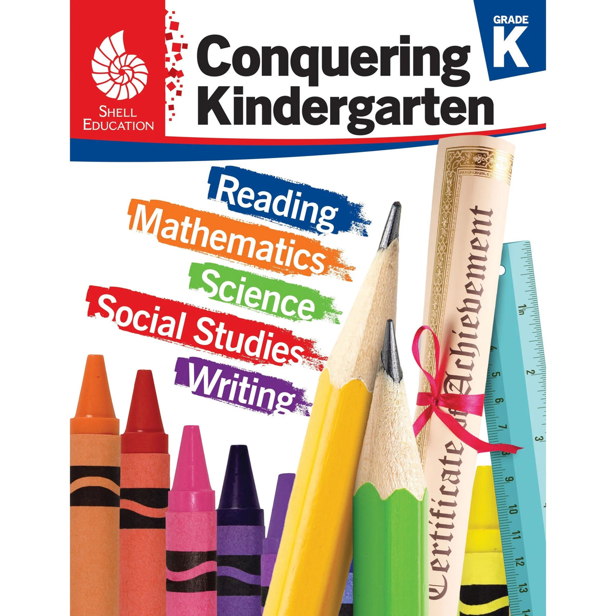 Shell Education Conquering Home/Classwork Book Set - Grade K - Multilingual - Learning Books & Activities