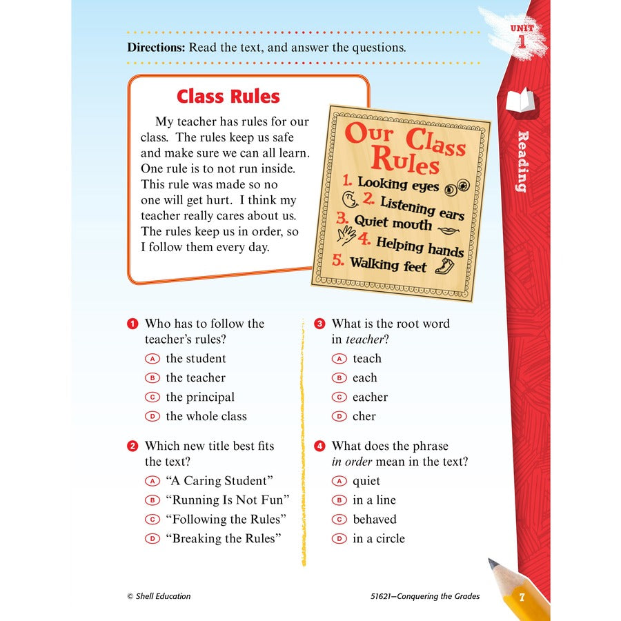 Shell Education Conquering Home/Classwork Book Set Printed Book - Alternate-Image9